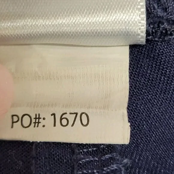 Figs Scrub Pants Men's Medium Pisco Basic Navy Blue 30" Inseam Pull On Comfort - Picture 7 of 10